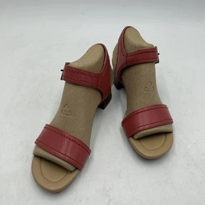 Clarks Schuhe Damen Leder Desirae Coast Blockabsatz Sandalen Größe 7,5M - Bild 1 von 8