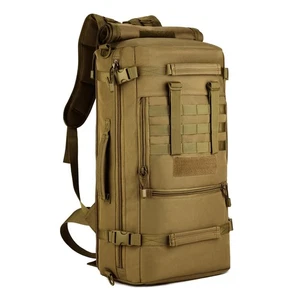 50L 3 Way Tactical Military MOLLE Assault Backpack Modular WR Bag - Picture 1 of 9
