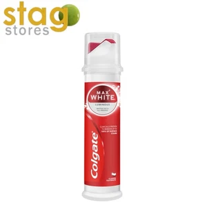 Colgate Max White Luminous Pump Toothpaste - 100ml - Brand New - Multibuy - Picture 1 of 4