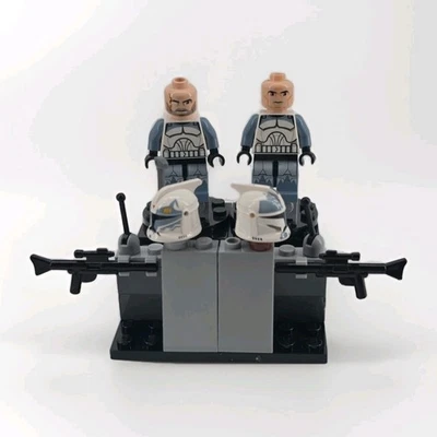 LEGO Star Wars Comandante Wolffe SW0330 Minifigura Fase 1 y CLON SW0331 1104th Foto 1 de 4