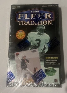 1998 Fleer Tradition Football Hobby box - Picture 1 of 6