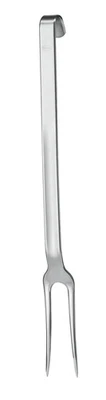 Rosle Roasting Fork, Hook Handle, Stainless Steel - Image 1 of 4