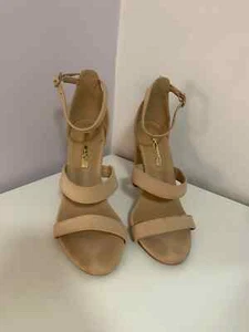 Billini Beige block heel size 39/8 - Picture 1 of 4