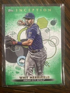 2022 Topps Inception Whit Merrifield Royals Green Parallel SP π₯π₯ - Picture 1 of 1