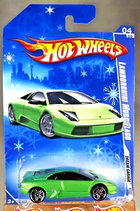 2009 Hot Wheels Snowflake #150 Dream Garage 4/10 LAMBORGHINI MURCIELAGO Green - Picture 1 of 5