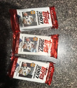 (4) 2007 Topps Football Jumbo Hobby packs - Picture 1 of 1
