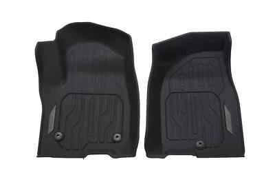 GMC Yukon & Yukon XL 2021-2023 primera fila revestimientos de piso en negro azabache GM OEM 84646699 Foto 1 de 3