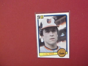 Donruss Baseball 1983 # 279 Cal Ripken casi nuevo + tarjeta de segundo año - Imagen 1 de 2