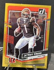2023 Panini Donruss Ja'Marr Chase Press Proof Gold /50 Bengals  #56