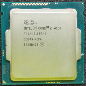 Procesador CPU Desktop Intel Core I3 4150 LGA 1150 Doble Núcleo 3,5GHZ Bulk