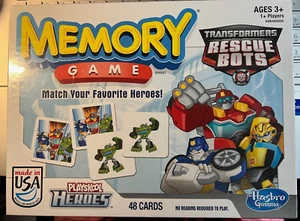 Hasbro - Transformers Rescue Bots - Memory Game NIB - Picture 1 of 4