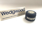 Wedgwood Dark blue Jasperware Harrods small pill box in excellent condition