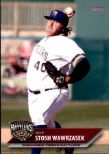 2011 Wisconsin Timber Rattlers Choice 26 Stosh Wawrzasek British Columbia Canada