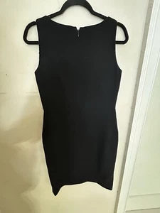 Luca Luca Women's Wool Dress Size 42 100% Virgin Wool Black - Picture 1 of 7
