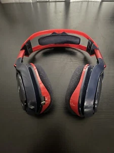 Astro A40 Neon Red ( Untested ) ( Missing Cables And Mic ) - Picture 1 of 3