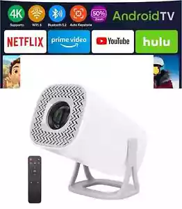 Mini Proiettore Portatile Android Videoproiettore Android Bluetooth 5.0 WiFi - Foto 1 di 1