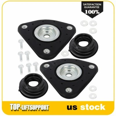 For 2004-2011 Volvo S40 Front Pair Upper Strut Shock Mounts & Bearing Kit Foto 1 de 4