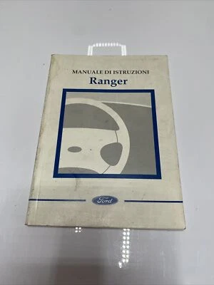 MANUALE DI ISTRUZIONI ORIGINALE FORD RANGER DAL 12/2000 GENUINE OEM FORD - Immagine 1 di 3