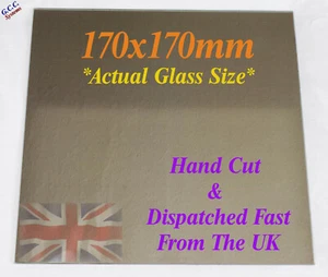 170 x 170mm Mirror Glass Plate For Heated 3D Printer Bed Creality ANet Prusa - Picture 1 of 1