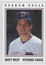 1993 Herald-Sun Durham Bulls Matt West