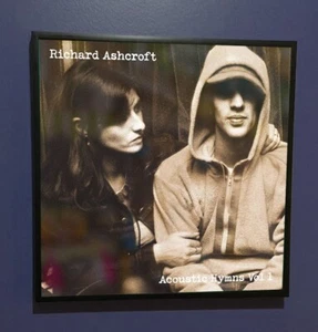 Richard Ashcroft Acoustic Hymns Original Framed Artwork SLEEVE ONLY 2021 - Picture 1 of 1