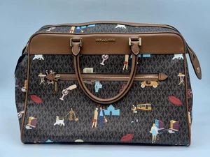 Michael Kors Jet Set Girls Logo Large Travel Weekender Bag - Picture 1 of 19