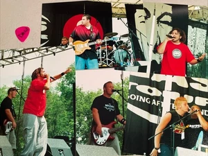 PAX 217 BAND Creation Fest 2000 Christian Rock Band ORIGINAL Photos Signed Pick - Picture 1 of 9