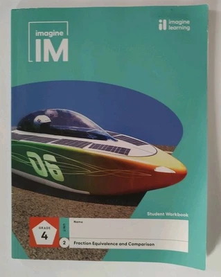 Imagine IM Student Workbook Grade 4 Unit 2 - Fraction Equivalence and Comparison - Image 1 of 4