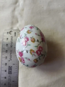 Limoges France egg trinket box - Picture 1 of 3