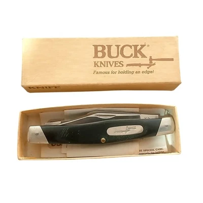  CUCHILLO BUCK Vintage en Caja Modelo Nº 301 CAT. #651 Foto 1 de 4