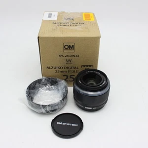 Lente OM SYSTEM M.Zuiko 25 mm f/1,8 II Prime para montaje Micro Cuatro Tercios - Imagen 1 de 10