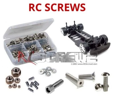 RCScrewZ Stainless Steel Screw Kit xra004 for Team XRAY M18 | SET - Image 1 of 3