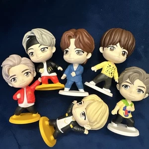 BTS Meal McDonalds TinyTAN Figuren Konvolut 6 Mitglieder OHNE BOXEN  - Bild 1 von 8