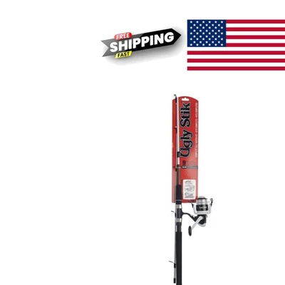 Complete Spincast Fishing Kit with Durable Rod and Reel for Saltwater Use - Image 1 of 2