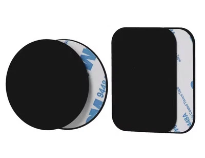 3M Stainless Strong Adhesive Metal Plate Replacement For Phone Magnet Mount - Image 1 of 4