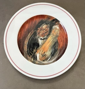 Guy Buffet The Making of a Perfect Martini Germany 8” Plate FOR HANGING DISPLAY - Picture 1 of 11