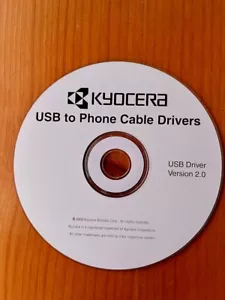KYOCERA 6035 & 7135 SMART PHONE USB TO PHONE CABLE DRIVERS CD for Classic MAC OS - Picture 1 of 1