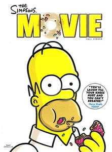 THE SIMPSONS MOVIE FULL SCREEN EDITION DVD NEW WINDOW SLIPCASE - Bild 1 von 3
