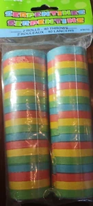Serpentines Serpentine  1 Pk of 2 Rolls(40 Throws)-Brand New-SHIPS N 24 HOURS - Picture 1 of 5