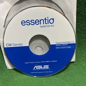 Asus Desktop Support DVD, Rev.1.0, Model: CM5570, D713, 15G357159000DP, 2009 - Picture 1 of 1