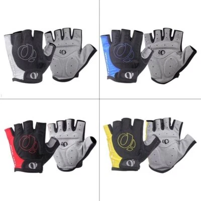 Half Finger Gloves Cycling Bike Gloves MTB Mountain Bicycle Sports Gloves - Image 1 of 4