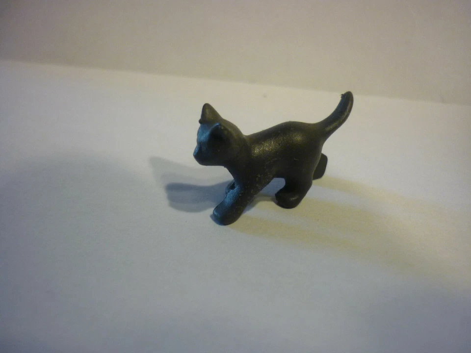 PLAYMOBIL LOT ACCESSOIRES animal chaton gris ferme foret - Photo 1/1