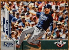 2020 Topps Opening Day #175 Austin Meadows Tampa Bay Rays