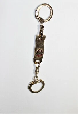 Vintage  Chrysler Double Key Fob Key Chain with Rings Rare - image 1 of 3
