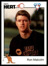 1990 Futera Perth Heat Ron Malcolm Perth Heat #NNO