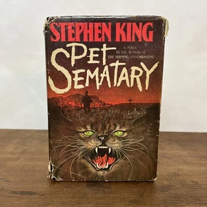 Pet Sematary by Stephen King 1983 Doubleday First Edition Hardcover - Picture 1 of 12