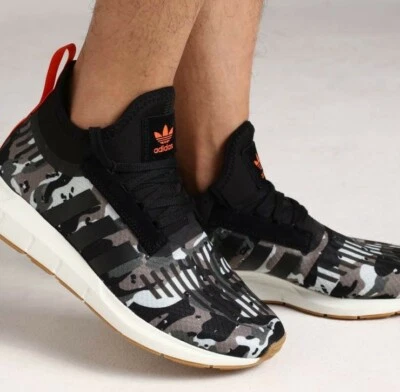 Adidas Originals Swift Run Barrier B42234 Trace Garco/Orange Men's Running Shoes - Image 1 of 4