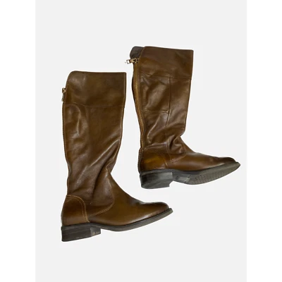 Aldo Women's Leather Knee High Boots Back Zipper Brown Size 7 - Image 1 of 4