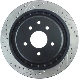 StopTech 127.42101R Select Sport Cross-Drilled And Slotted Disc Brake Rotor - Picture 1 of 5