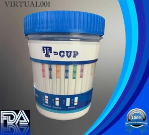 14 Panel Drug Test Cup with 3 Urine Adulterants - FDA Cleared - Free Shipping! - Picture 1 of 2